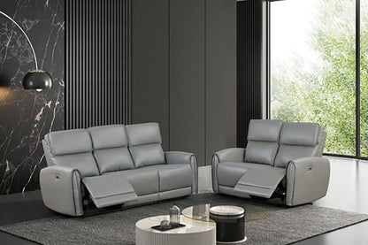 Furniture of America - Schlieren Power Recliner in Gray - FM6012GY-CH-PM View 5