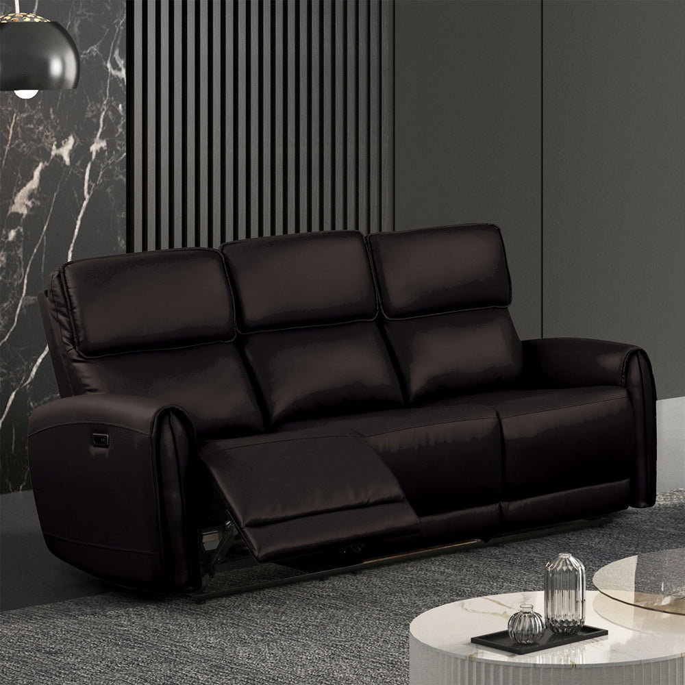 Furniture of America - Schlieren Power Sofa in Black - FM6012BK-SF-PM View 1