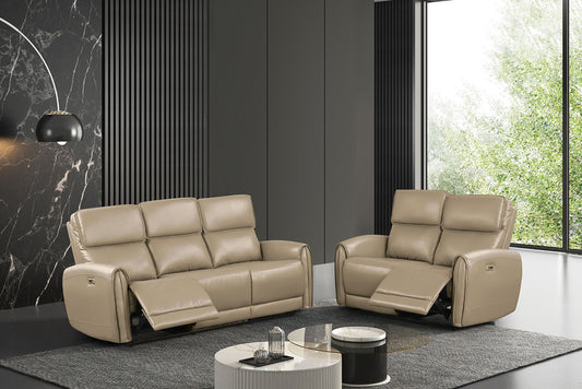 Furniture of America - Schlieren Power Sofa + Loveseat in Beige - FM6012BG-PM-2PC View 1