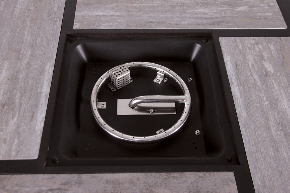 Furniture of America - Segovia Fire Pit Table in Black/Gray - GM-2013 View 2