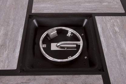 Furniture of America - Segovia Fire Pit Table in Black/Gray - GM-2013 View 2