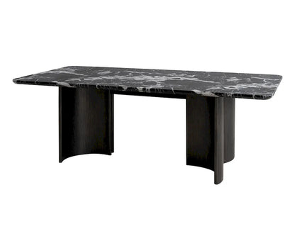 Furniture of America - Selsey - 6 Pc. Dining Table Set W/ Black Chair - Black - FM34007BK-T-7PC-05BK view 4