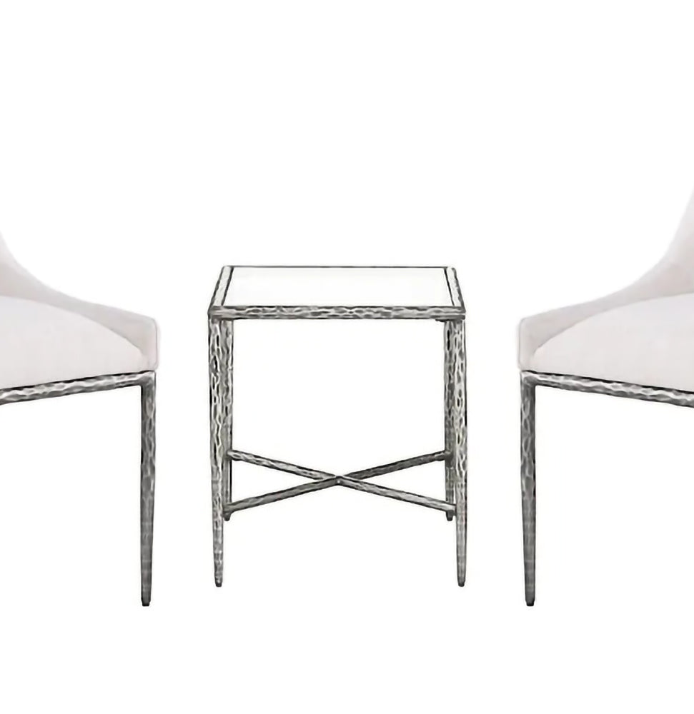 Furniture of America - Selva - Side Table - Gunmetal - FM-AC8037GY-ST view 1