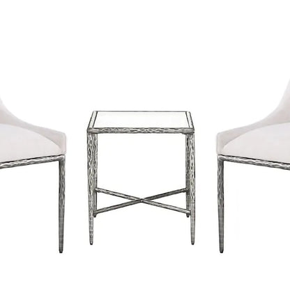 Furniture of America - Selva - Side Table - Gunmetal - FM-AC8037GY-ST view 1