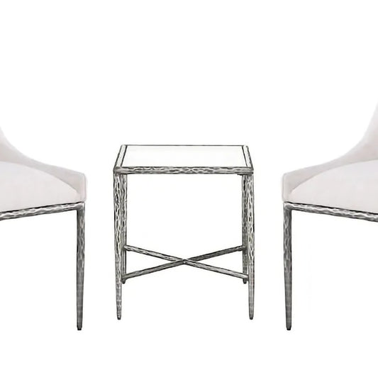 Furniture of America - Selva - Side Table - Gunmetal - FM-AC8037GY-ST view 1