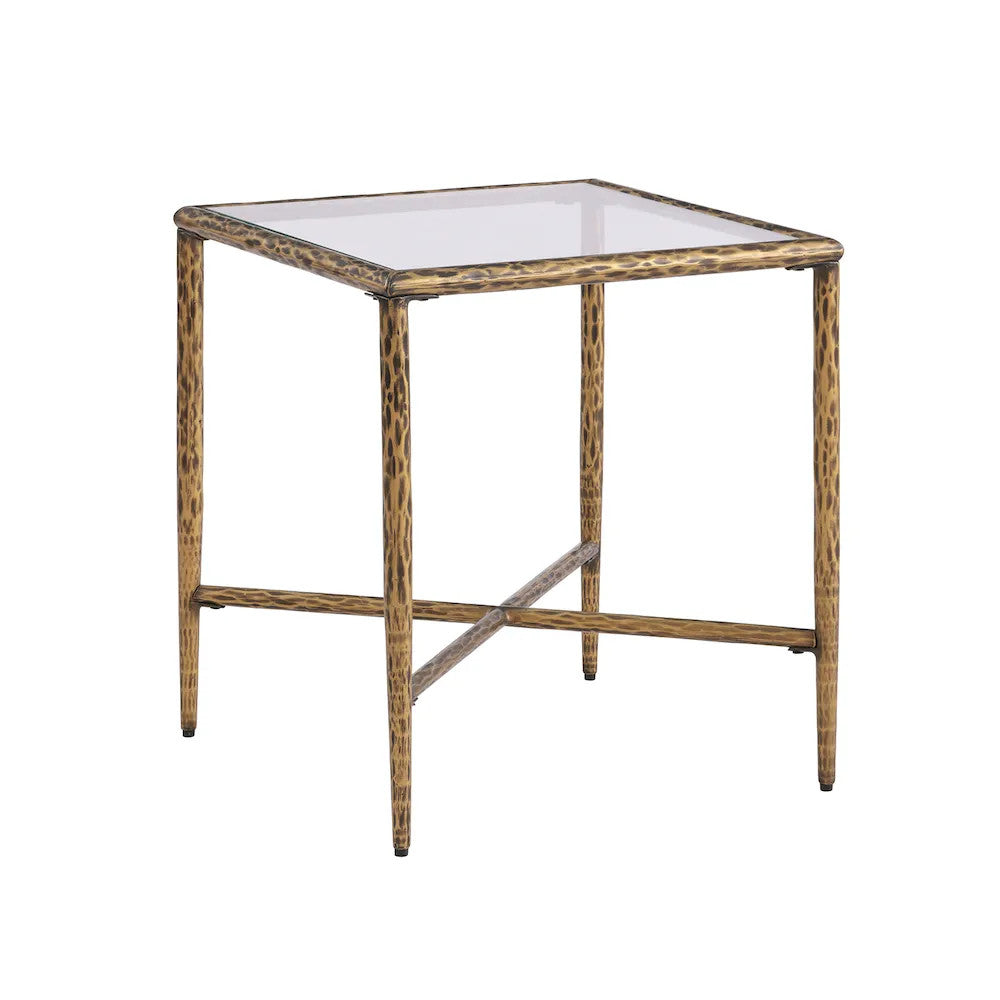 Furniture of America - Selva - Side Table - Matte Gold - FM-AC8037GD-ST view 1