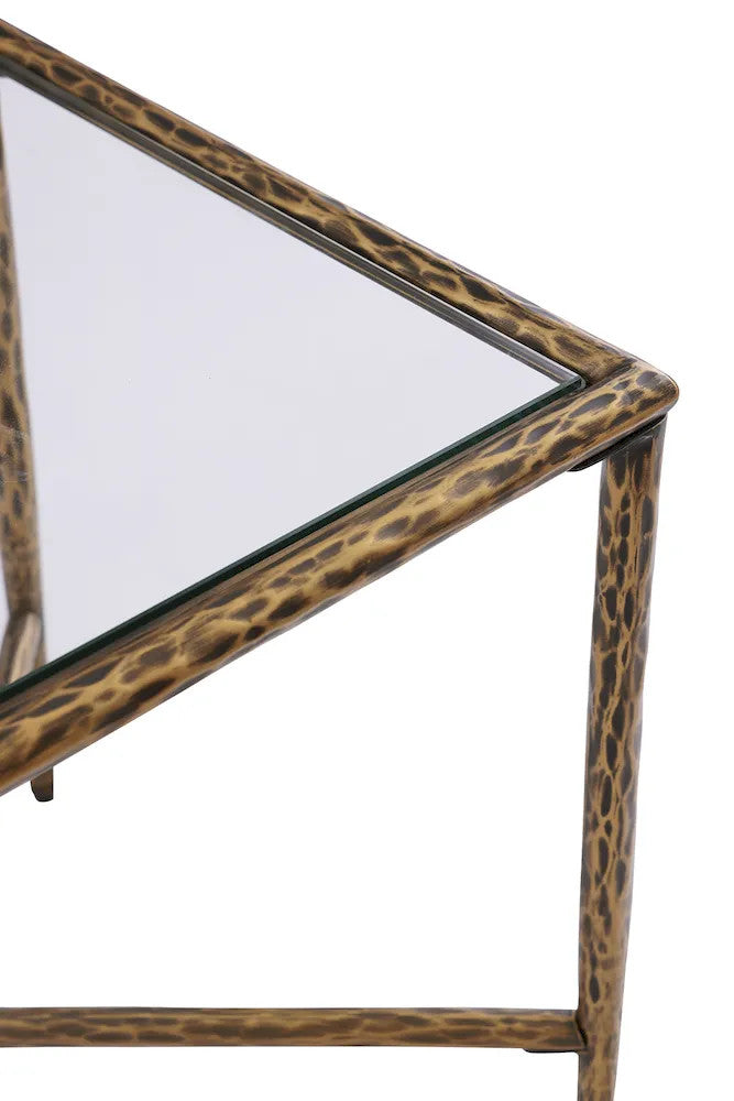 Furniture of America - Selva - Side Table - Matte Gold - FM-AC8037GD-ST view 2