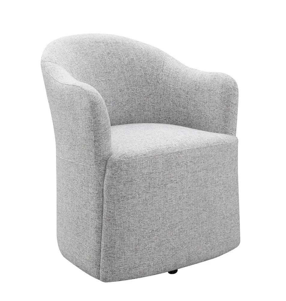 Furniture of America - Sema - Dining Arm Chair (1/CTN) - Feather Gray - FM3004LG-AC view 2