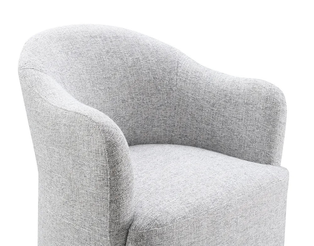 Furniture of America - Sema - Dining Arm Chair (1/CTN) - Feather Gray - FM3004LG-AC view 4