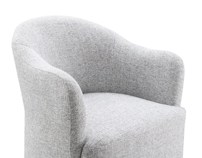 Furniture of America - Sema - Dining Arm Chair (1/CTN) - Feather Gray - FM3004LG-AC view 4