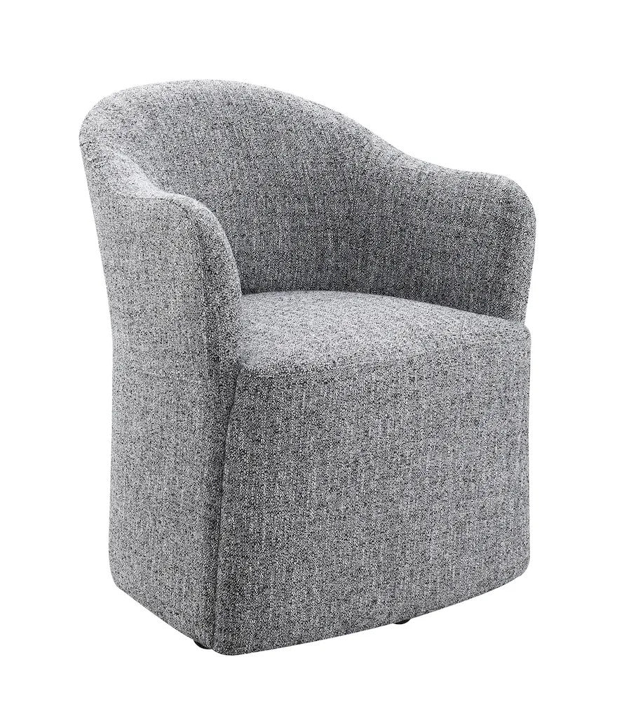 Furniture of America - Sema - Dining Arm Chair (1/CTN) - Pewter Gray - FM3004DG-AC view 2