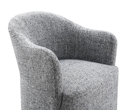 Furniture of America - Sema - Dining Arm Chair (1/CTN) - Pewter Gray - FM3004DG-AC view 4