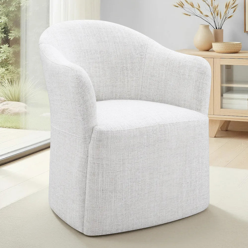 Furniture of America - Sema - Dining Arm Chair (1/CTN) - Pristine White - FM3004WH-AC view 1