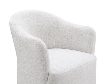 Furniture of America - Sema - Dining Arm Chair (1/CTN) - Pristine White - FM3004WH-AC view 4