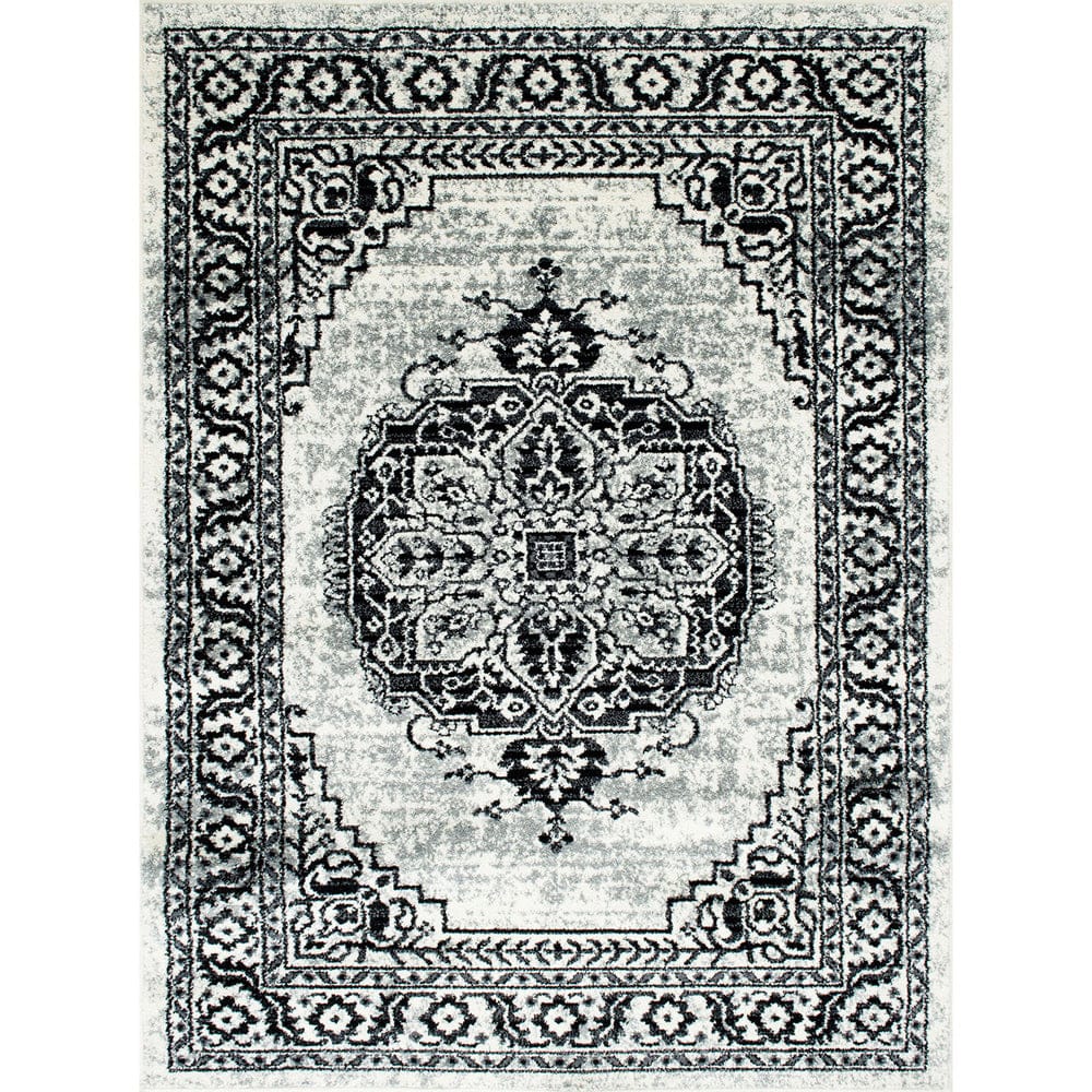 Furniture of America - Serang 5' X 7' Area Rug in Gray/Black - RG5203 View 1