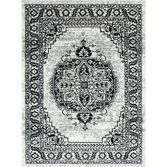 Furniture of America - Serang 5' X 7' Area Rug in Gray/Black - RG5203 View 1