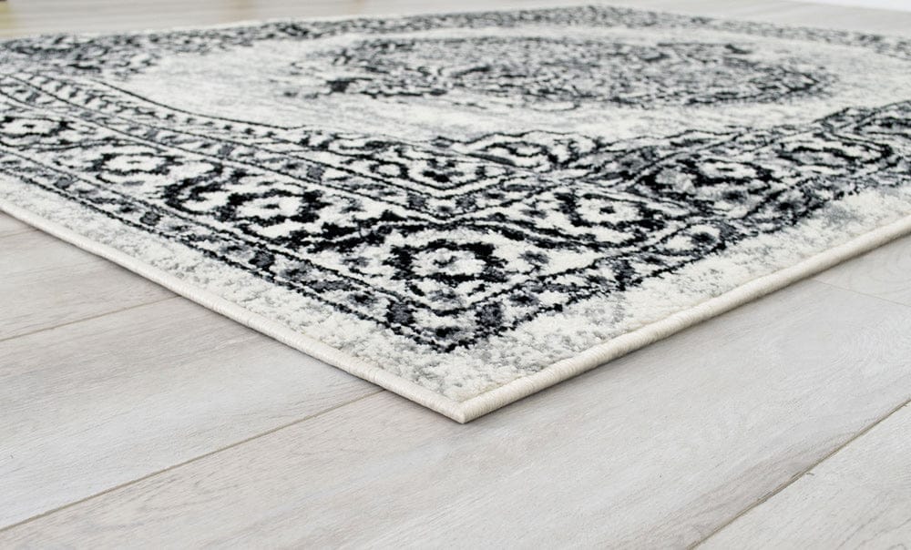 Furniture of America - Serang 5' X 7' Area Rug in Gray/Black - RG5203 View 3