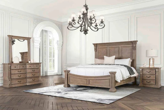 Furniture of America - Sevenoaks - 4 Pc. Queen Bedroom Set w/ 2NS - FM7418AK-Q-5PC-2NS view 1