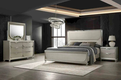 Furniture of America - Sheridan - 4 Pc. Queen Bedroom Set w/ 2NS - FM72080SV-Q-5PC-2NS view 1
