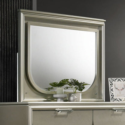 Furniture of America - Sheridan Mirror w/ LED in Silver - FM72080SV-M View 1