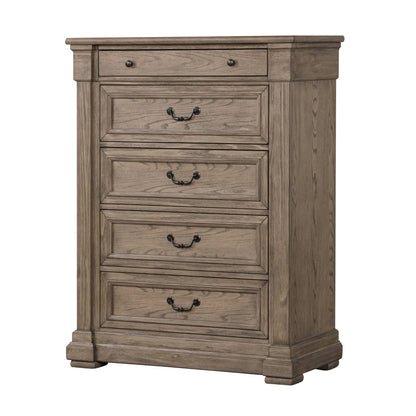 Furniture of America - Sheringham Chest in Weathered Gray - FM7701BR-C View 1