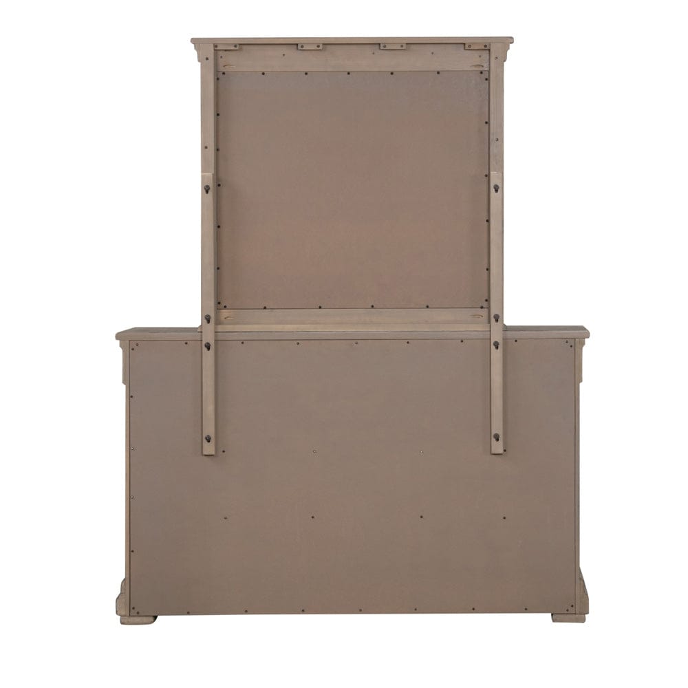 Furniture of America - Sheringham Dresser in Weathered Gray - FM7701BR-D View 5
