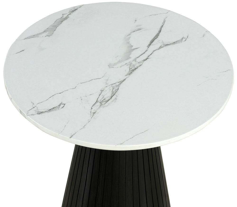 Furniture of America - Sindal Round End Table in Black - FM44004BK-ER-TABLE View 2