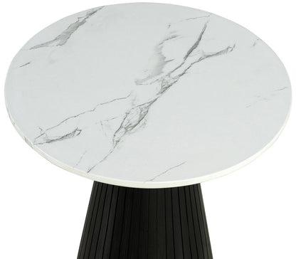 Furniture of America - Sindal Round End Table in Black - FM44004BK-ER-TABLE View 2