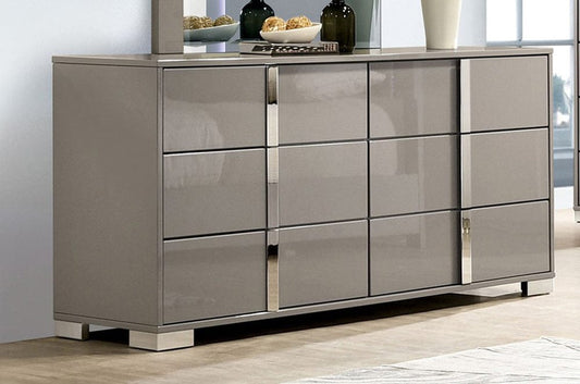 Furniture of America - Sinistra Dresser in Light Taupe - FM7211BG-D View 1