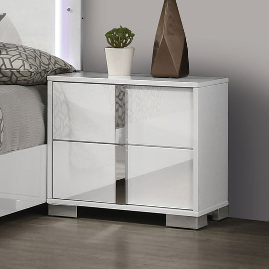 Furniture of America - Sinistra Nightstand in White - FM7211WH-N View 1