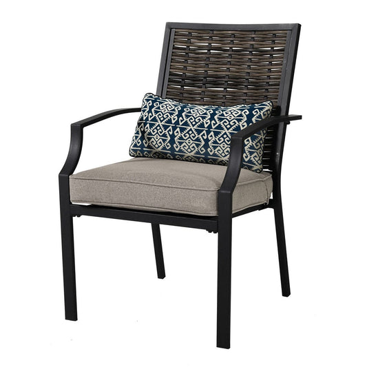Furniture of America - Sintra Arm Chair in Black/Gray - GM-2011-2PK View 1