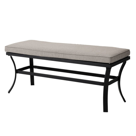 Furniture of America - Sintra Bench in Black/Gray - GM-2009 View 1