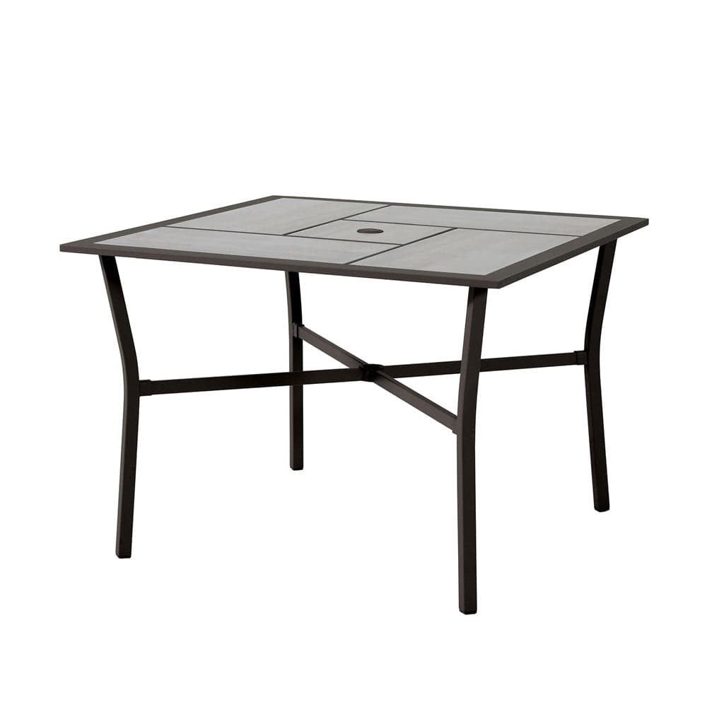 Furniture of America - Sintra Patio Dining Table in Black/Gray - GM-2012 View 1