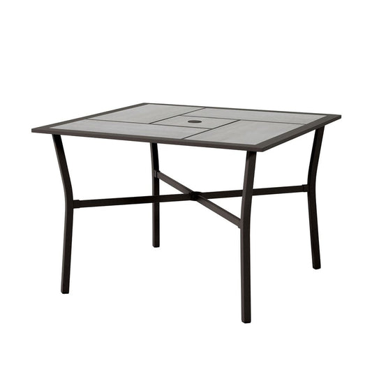 Furniture of America - Sintra Patio Dining Table in Black/Gray - GM-2012 View 1