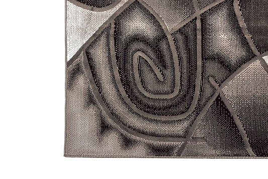 Furniture of America - Sivas 8' X 10' Area Rug in Gray/Black - RG5186M View 2