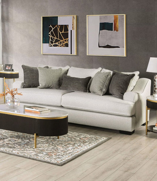 Furniture of America - Skyline Sofa in Pewter/Gray - SM1212-SF View 1