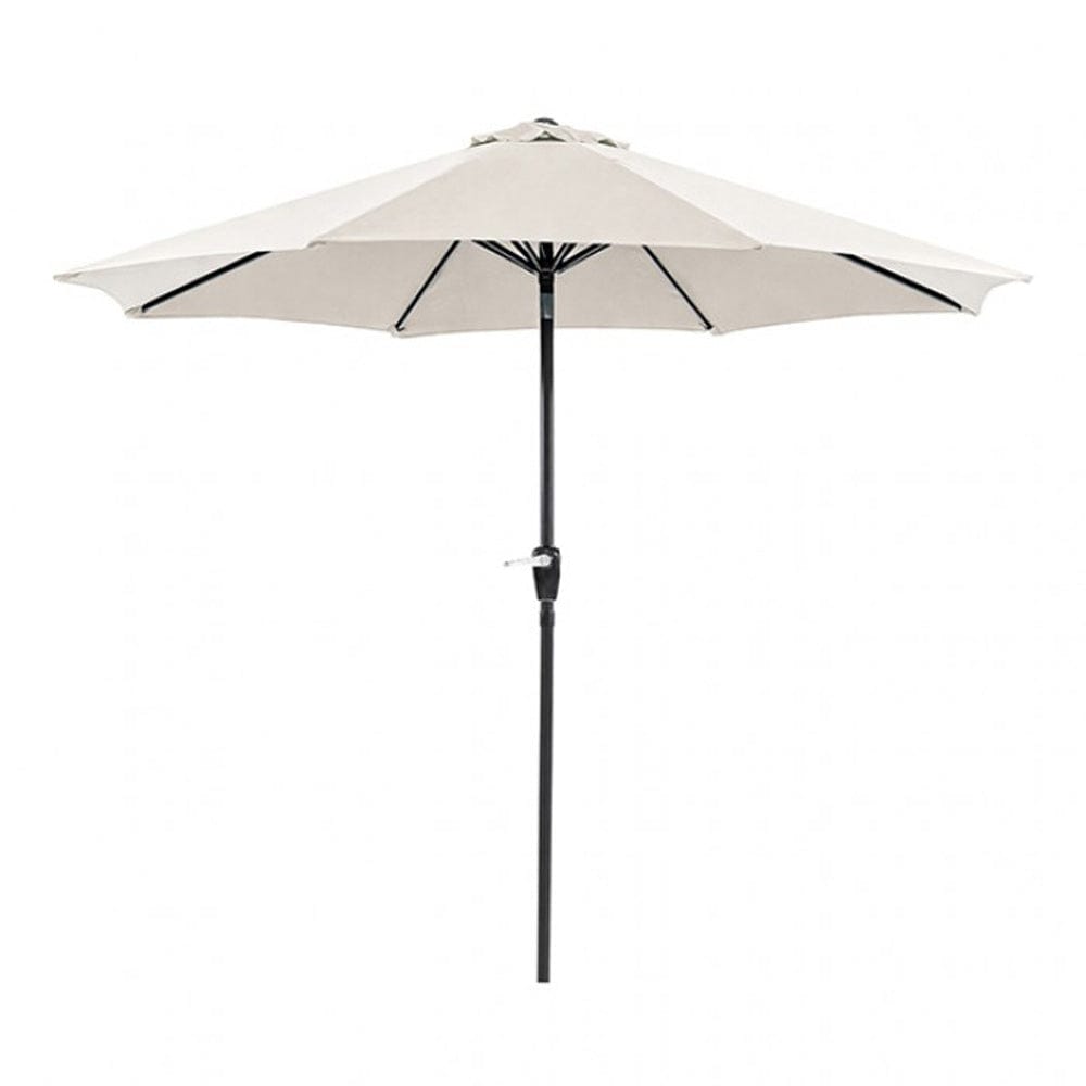 Furniture of America - Soli 9' Outdoor Umbrella w/ Auto Tilt in Beige - LA-A009SV