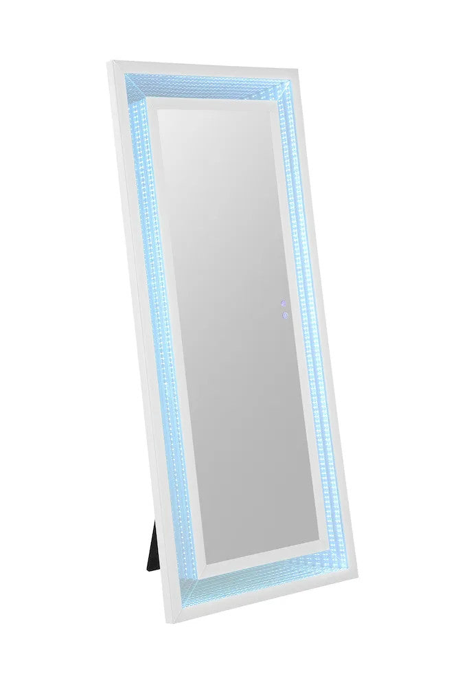 Furniture of America - Solinus - Floor Mirror - FM-AC8020WH-M view 5