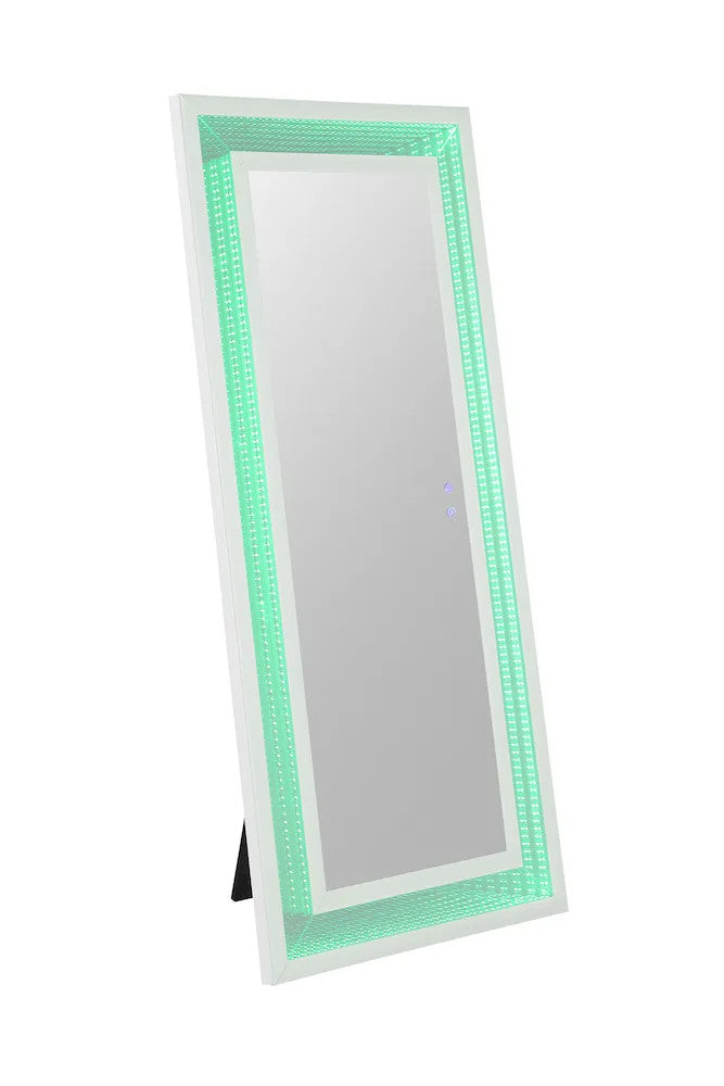 Furniture of America - Solinus - Floor Mirror - FM-AC8020WH-M view 6