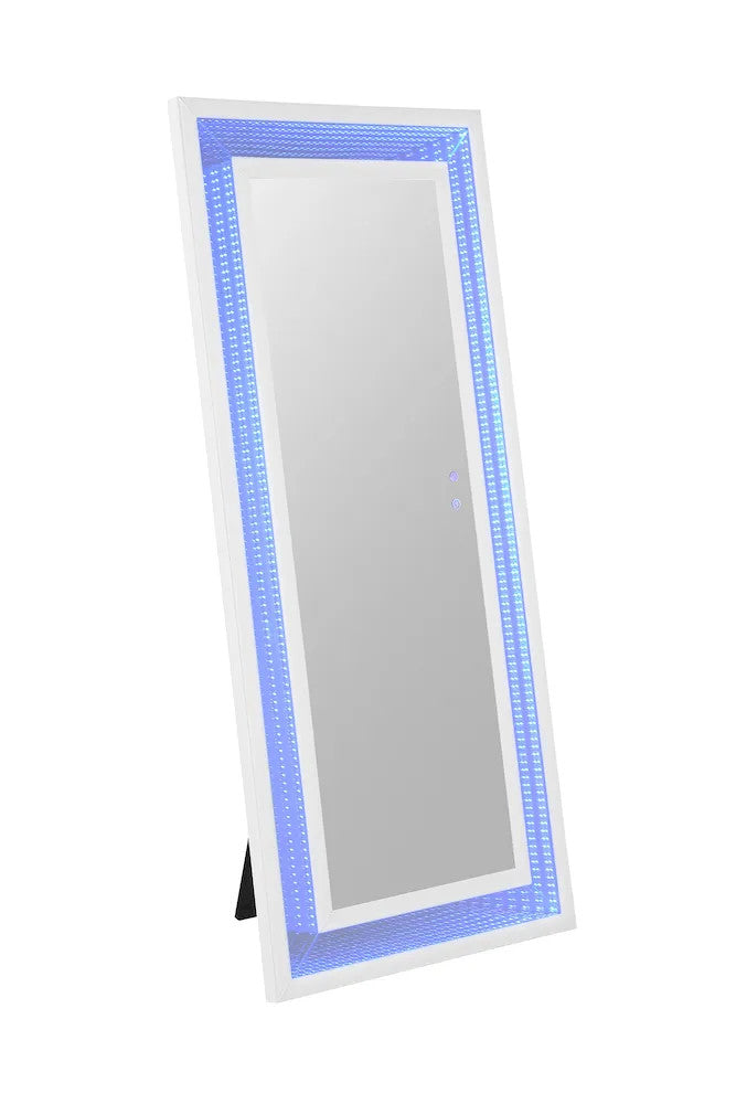 Furniture of America - Solinus - Floor Mirror - FM-AC8020WH-M view 9