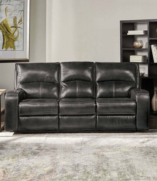Furniture of America - Soterios Power Sofa in Charcoal - CM9924DG-SF-PM View 1
