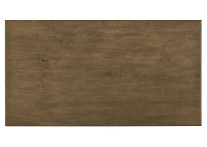 Furniture of America - St Gallen Dining Table in Natural Tone/Light Gray - CM3244NT-T View 4