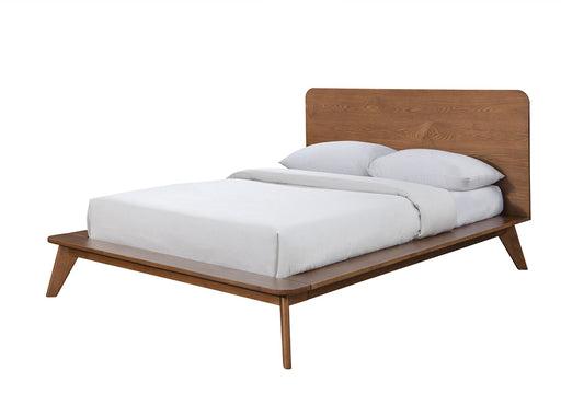 Furniture of America - Stathelle Full Bed in Walnut - FM7222WN-F-BED View 1