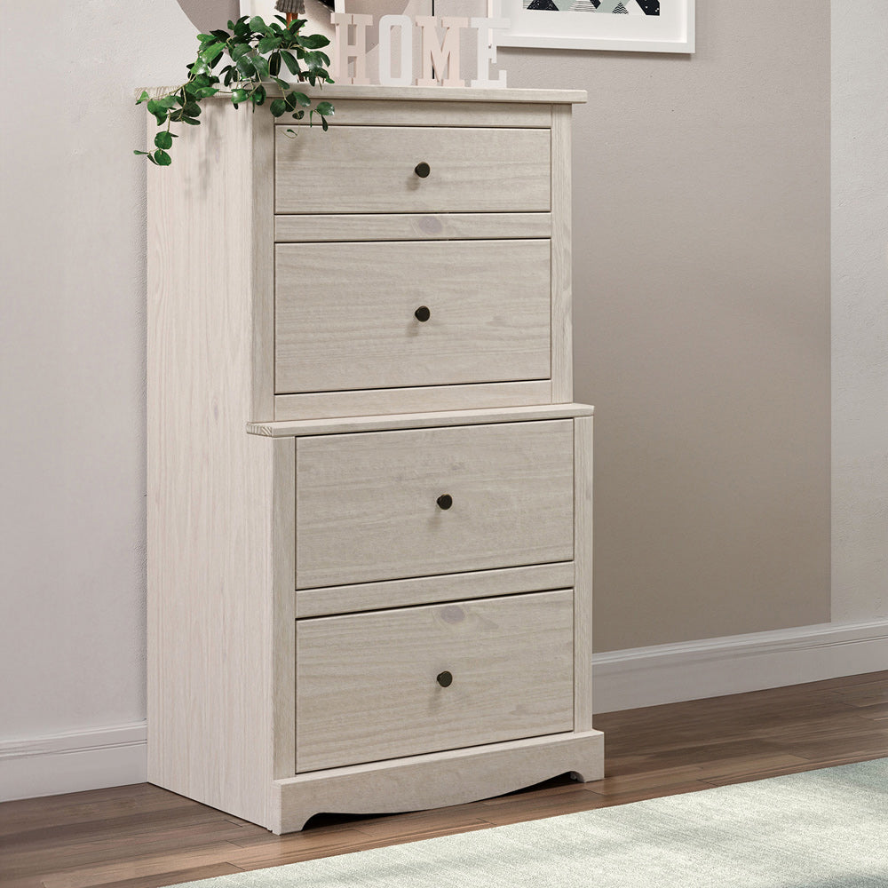 Furniture of America - Stavros Chest in White - AM7002WH-C View 1