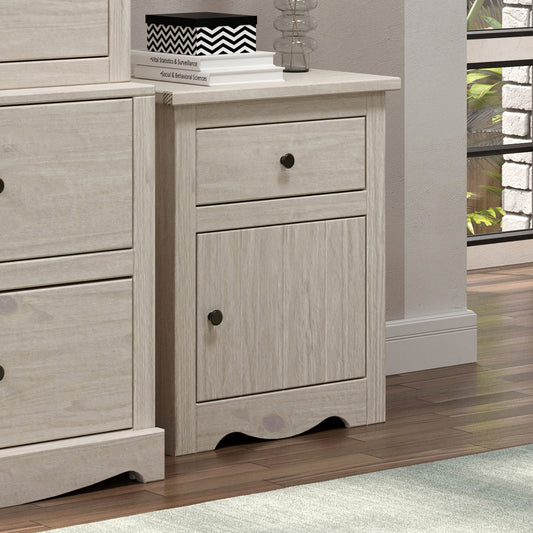 Furniture of America - Stavros Nightstand in White - AM7002WH-N View 1