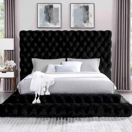Furniture of America - Stefania - 3 Pc. Queen Bedroom Set - Black - CM7227BK-Q-4PC view 2