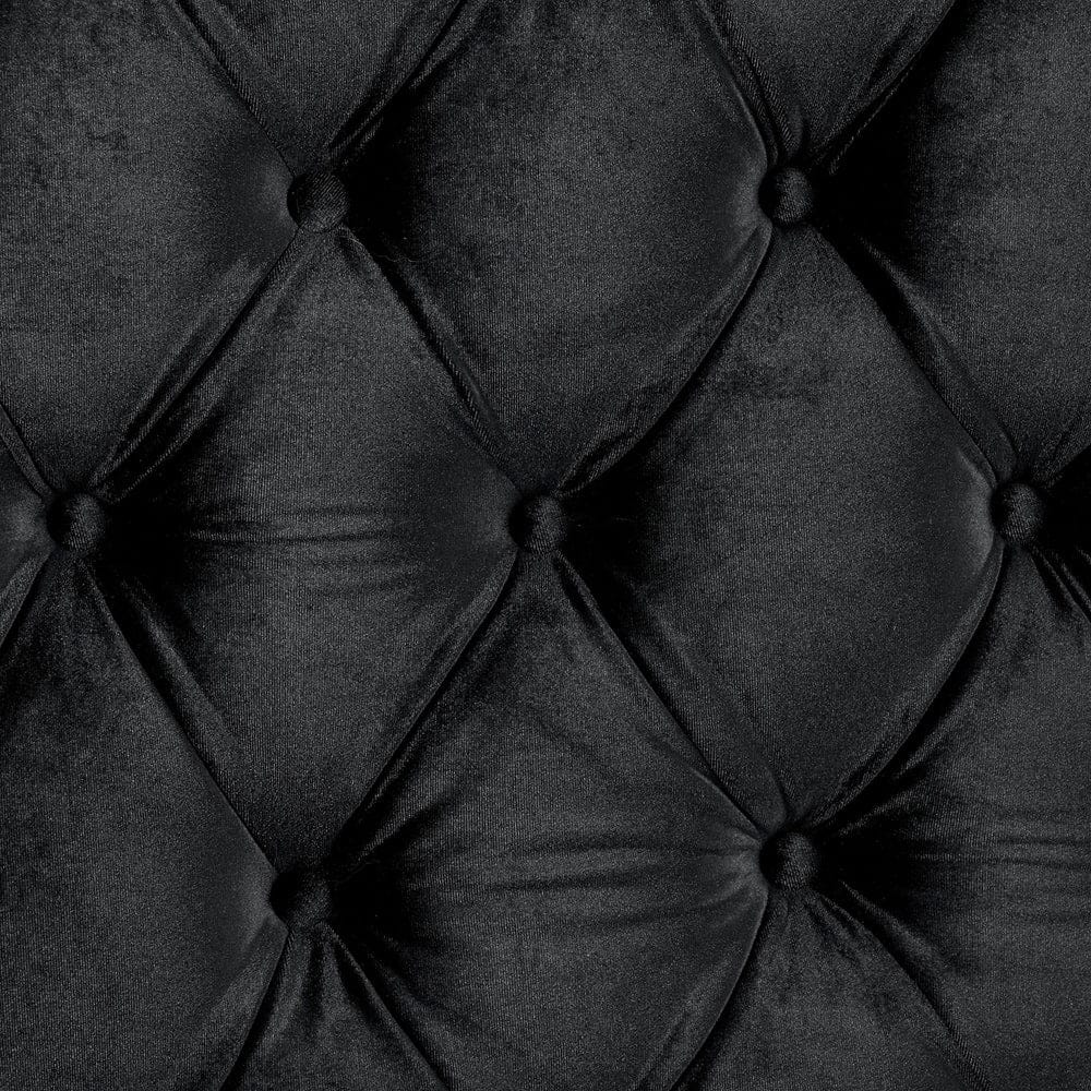 Furniture of America - Stefania Queen Bed in Black - CM7227BK-Q-BED View 2
