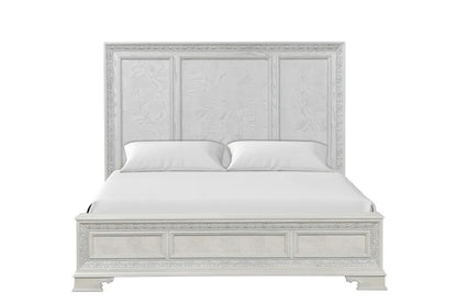 Furniture of America - Stella Mia - 3 Pc. Queen Panel Bedroom Set - FM70000WH-Q-W-4PC view 5