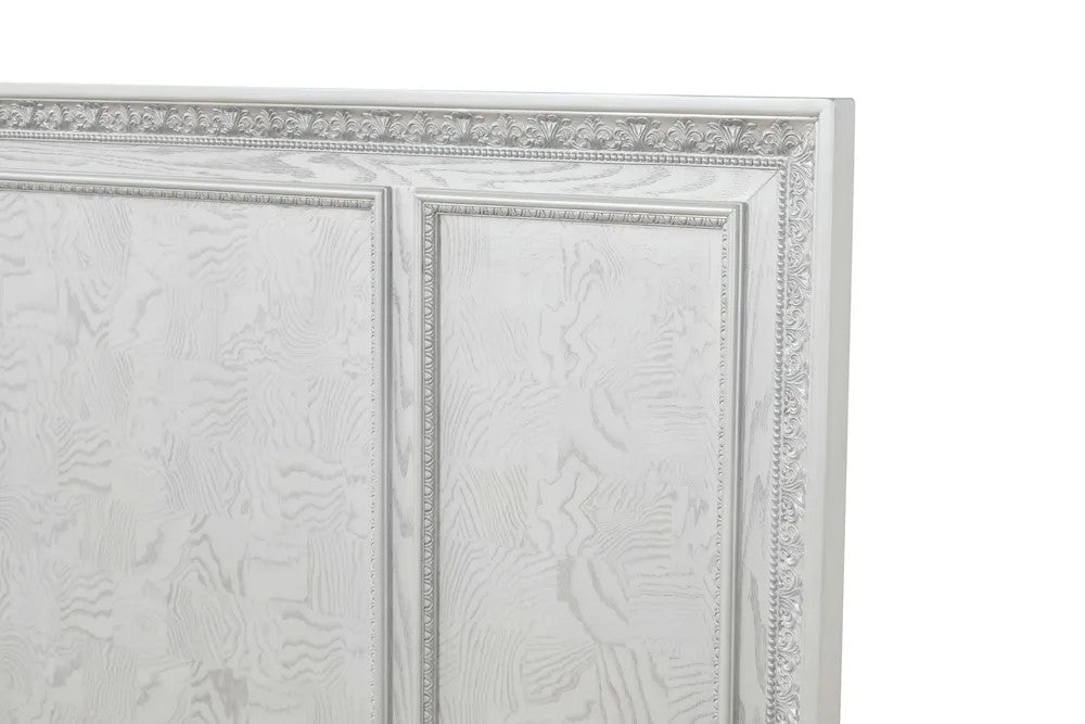 Furniture of America - Stella Mia - 4 Pc. Queen Panel Bedroom Set w/ Chest - FM70000WH-Q-W-5PC-C view 7