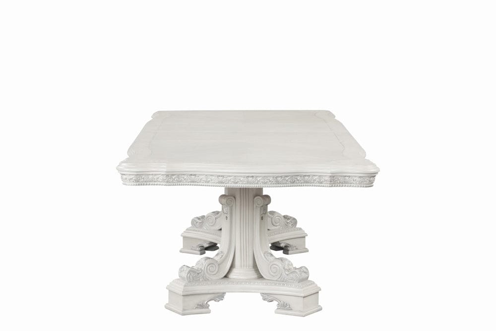 Furniture of America - Stella Mia Dining Table in Ivory - FM31000WH-T-TABLE View 4